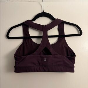 lululemon athletica Dark Purple Sports Bra